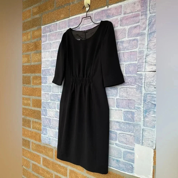 BOUTIQUE MOSCHINO Crepe knee length dress size 6 - Picture 4 of 15